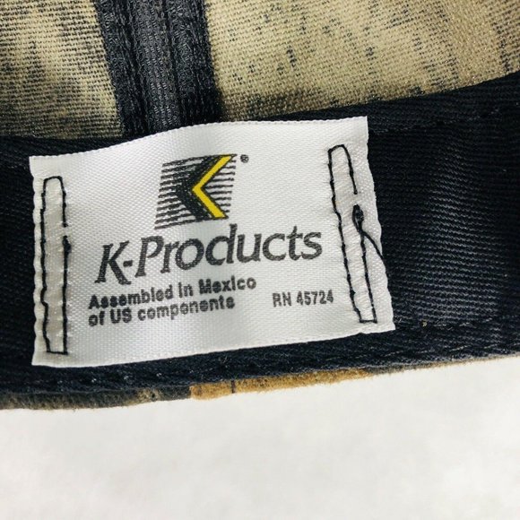 New Golden Harvest Hat K Products Snapback Camo Hunting Realtree Hardwoods - Picture 11 of 11